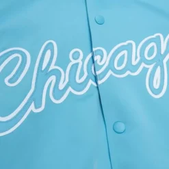 Double Clutch Lightweight Satin Jacket Chicago Bulls