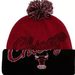 Double Take Pom Knit Hwc Chicago Bulls