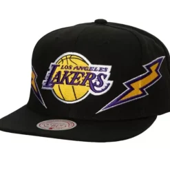 Double Trouble Snapback Los Angeles Lakers