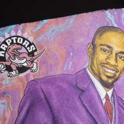 Draft Day Colorwash Tee Toronto Raptors Vince Carter
