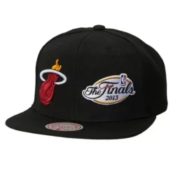 Dual Whammy Snapback Miami Heat