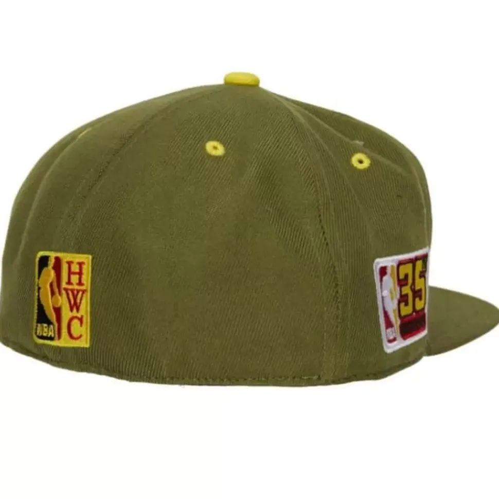 Dusty Olive Fitted Hwc Seattle Supersonics