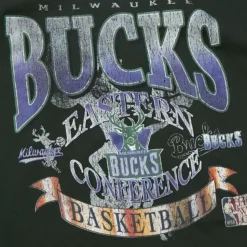 Easy Cool Crewneck Sweatshirt Milwaukee Bucks
