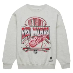 Easy Cool Crewneck Sweatshirt Detroit Red Wings