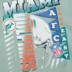 Easy Cool Crewneck Sweatshirt Miami Dolphins