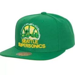 Embroidery Glitch Snapback Hwc Seattle Supersonics
