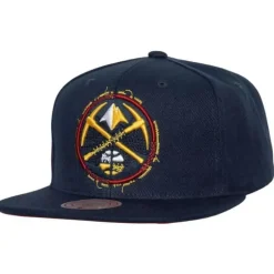 Embroidery Glitch Snapback Denver Nuggets
