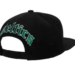English Dropback Snapback Boston Celtics