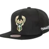 English Dropback Snapback Milwaukee Bucks