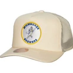 Evergreen Trucker Snapback Coop Milwaukee Brewers