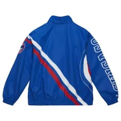 Exploded Logo Warm Up Jacket Chicago Cubs