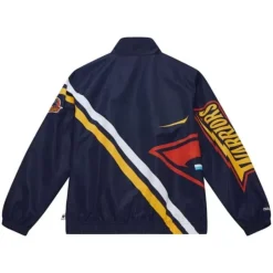 Exploded Logo Warm Up Jacket Golden State Warriors