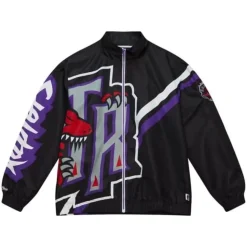 Exploded Logo Warm Up Jacket Toronto Raptors