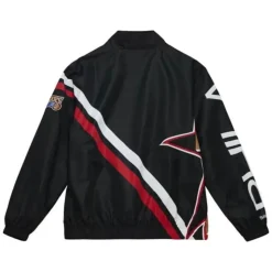 Exploded Logo Warm Up Jacket Philadelphia 76Ers