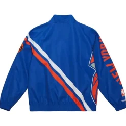 Exploded Logo Warm Up Jacket New York Knicks