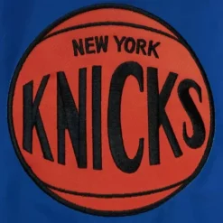 Exploded Logo Warm Up Jacket New York Knicks