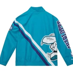 Exploded Logo Warm Up Jacket Charlotte Hornets