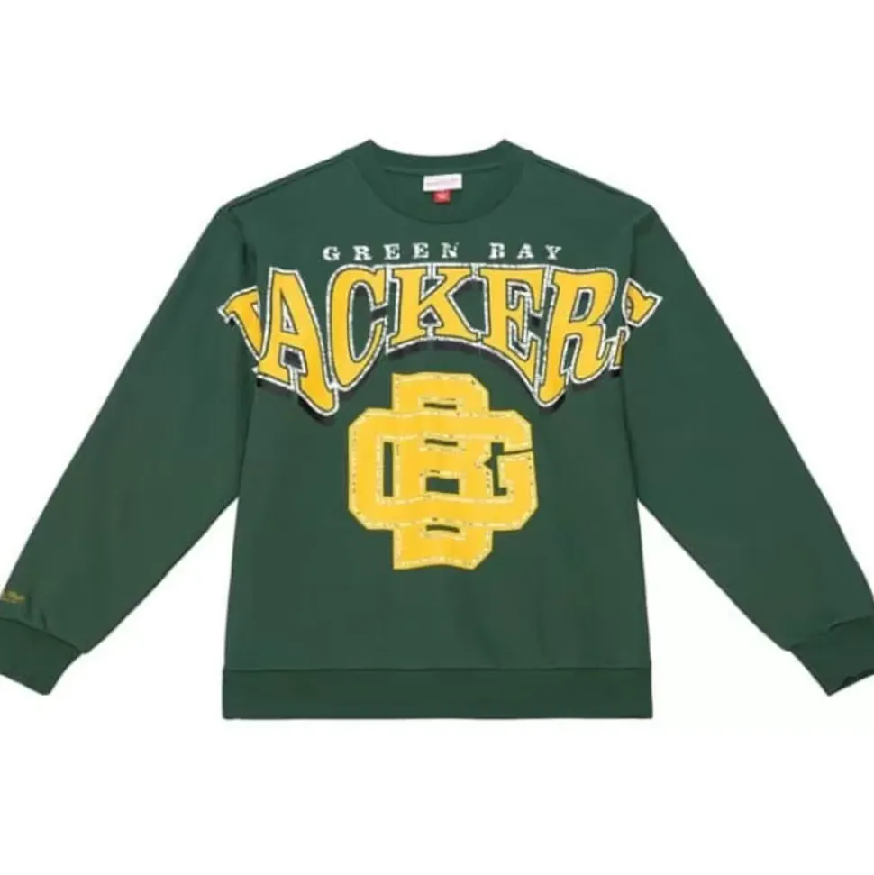 Fashion Fleece Crew Green Bay Packers