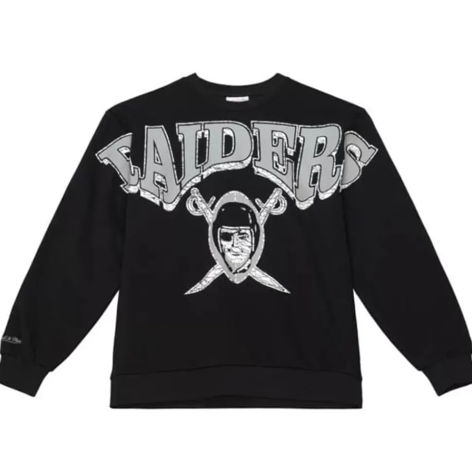 Fashion Fleece Crew Oakland Raiders