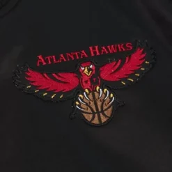 Flight Satin Bomber Jacket Atlanta Hawks