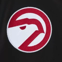 Flight Satin Bomber Jacket Atlanta Hawks