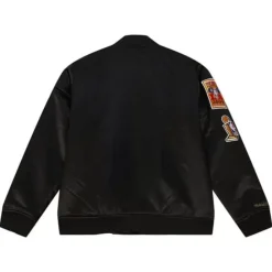 Flight Satin Bomber Jacket Los Angeles Lakers