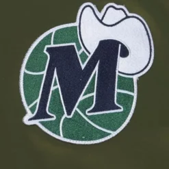 Flight Satin Bomber Jacket Dallas Mavericks