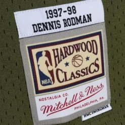 Flight Swingman Dennis Rodman Chicago Bulls 1997-98 Jersey