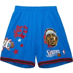 For The Love Shorts Philadelphia 76Ers Allen Iverson