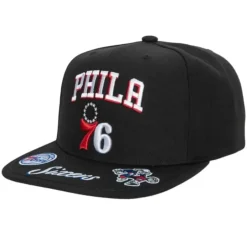 Front Loaded Snapback Philadelphia 76Ers