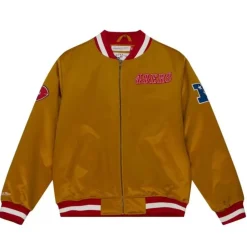 Fttb Heavywieght Satin Jacket San Francisco 49Ers
