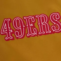 Fttb Heavywieght Satin Jacket San Francisco 49Ers