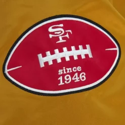Fttb Heavywieght Satin Jacket San Francisco 49Ers