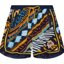 Game Day Pattern Short Golden State Warriors