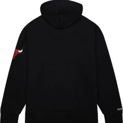 Game Time Fleece Hoodie Vintage Logo Chicago Bulls