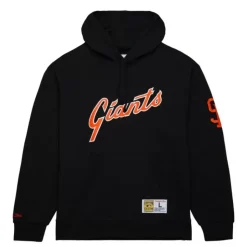 Game Time Fleece Hoodie Vintage Logo San Francisco Giants