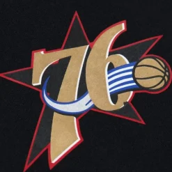 Game Time Fleece Hoodie Vintage Logo Philadelphia 76Ers