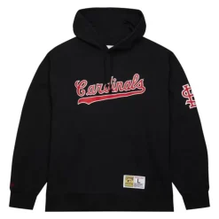 Game Time Fleece Hoodie Vintage Logo St. Louis Cardinals
