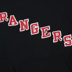 Game Time Fleece Hoodie Vintage Logo New York Rangers