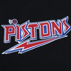 Game Time Fleece Hoodie Vintage Logo Detroit Pistons