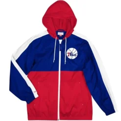 Gameday Lightweight Windbreaker Philadelphia 76Ers