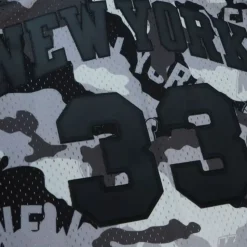 Ghost Black Camo Swingman Patrick Ewing New York Knicks 1991-92 Jersey