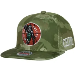 Ghost Camo Stretch Fitted Hwc Boston Celtics
