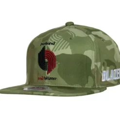 Ghost Camo Stretch Fitted Hwc Trail Portland Trail Blazers