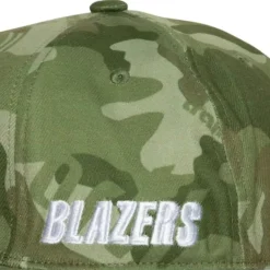 Ghost Camo Stretch Fitted Hwc Trail Portland Trail Blazers