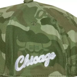 Ghost Camo Stretch Fitted Hwc Chicago Bulls