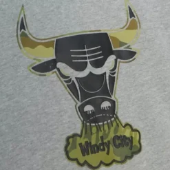 Ghost Green Camo Hoody Chicago Bulls