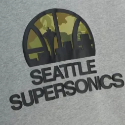 Ghost Green Camo Hoody Seattle Supersonics