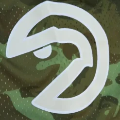 Ghost Green Camo Swingman Atlanta Hawks 1986-87 Shorts