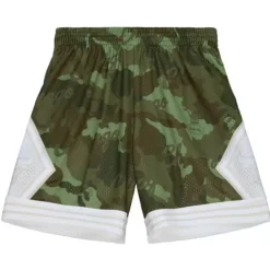 Ghost Green Camo Swingman Chicago Bulls 1997-98 Shorts